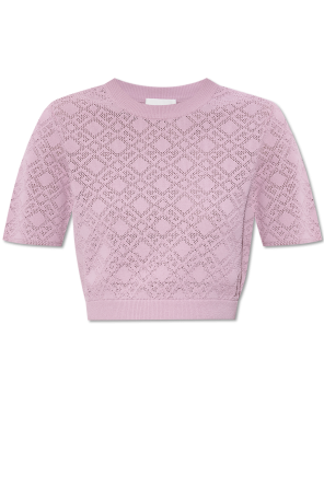 【関税&送料込】Givenchy Pastel Pink Cotton Crop-Top Givenchy Cropped | The Webster